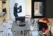 VÍDEO: Criminosos invadem casa e levam até comida de freezer em Manaus; moradora foi feita refém