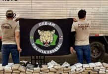 PF apreende 182 kg de drogas e armas escondidas em freezers em Manaus