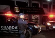 Ação conjunta entre Guarda Municipal e PF prende foragido por homicídio no Centro de Manaus