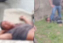 VÍDEO: dupla é agredida por populares após tentativa de assalto em Manaus