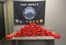 PMAM apreende mais de 21 kg de pasta-base de cocaína em embarcação na região de Coari