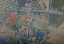 VÍDEO: Homem se passa por cliente, faz compra e anuncia assalto em drogaria em Manaus