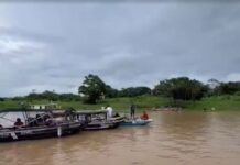 Mergulhador desaparece durante buscas por motor rabeta em rio no interior do AM