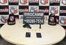 Jovem tenta fugir por telhados após denúncia, mas é preso com arma ilegal em Manaus