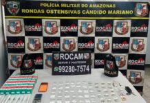 Homem é preso em Manaus suspeito de distribuir cetamina e outras drogas sintéticas