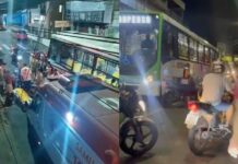 Motociclista fica gravemente ferido após colisão com ônibus no bairro Lírio do Vale, em Manaus
