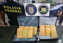 Polícia Federal prende duas mulheres com cerca de 25 kg de maconha no aeroporto de Manaus