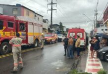 Trabalhador sofre descarga elétrica durante instalação em fachada na zona centro-sul de Manaus