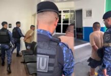Romu detém suspeito de furto de celulares na Estação Arena da Amazônia na Avenida Constantino Nery