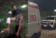 Homem é baleado e jogado em terreno baldio no bairro Santa Etelvina na zona Norte de Manaus
