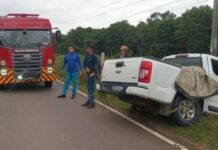 Viagem em família termina em grave acidente na AM-070, no Amazonas