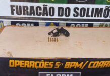 Homem com mandado de prisão morre após trocar tiros com a PM em Coari, no AM