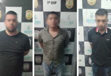 VÍDEO! Trio suspeito de furtos com dispositivo conhecido como ‘Chapolin’ é preso em Manaus