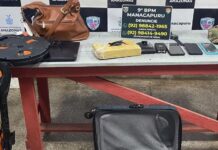 Bombeiro militar é preso com 1 kg de cocaína durante abordagem no interior do Amazonas