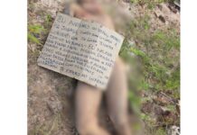 Corpo é encontrado com bilhete que cita colaboração com a polícia na zona sul de Manaus