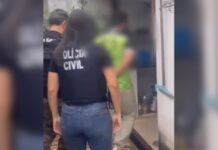 Homem é preso suspeito de estuprar criança e enviar imagens pornográficas à vítima, em Manaus