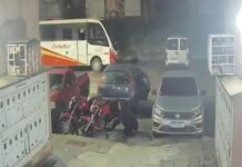 VÍDEO: câmeras registram furto de acessórios de motos no Viver Melhor 4, em Manaus