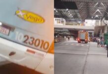 VÍDEO! Homem fica em estado gravíssimo após ser atropelado por ônibus no Terminal 4, em Manaus