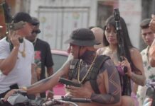 VÍDEO! Jovem morta a tiros em Manaus participou de clipe musical que mostra ostentação de armas