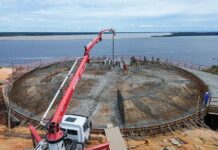 Obra do Parque Encontro das Águas avança com novas frentes estruturais e pavimentação em Manaus