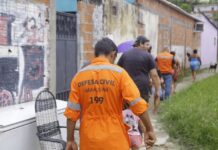 Prefeitura de Manaus registra 11 ocorrências durante as chuvas desta sexta-feira, 6/2