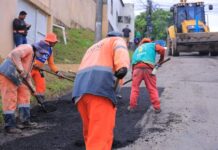 Prefeitura de Manaus intensifica recuperação asfáltica no bairro Cidade de Deus