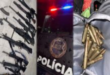 COE e Forças Federais interceptam lanchas com drogas e fuzis após troca de tiros no Solimões