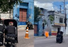 Homem é preso com bomba caseira dentro de ônibus e mobiliza esquadrão antibombas em Manaus