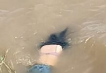 Vídeo mostra vítima após naufrágio de lancha no Encontro das Águas