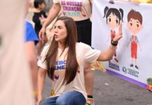 Débora Menezes participa de ação com crianças e famílias no Jorge Teixeira neste domingo