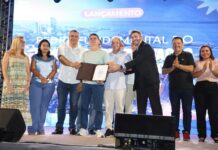 David Almeida lança pedra fundamental de Parque Tecnológico no Centro Histórico de Manaus