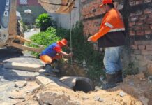 Prefeitura de Manaus realiza obras de drenagem na comunidade Cidade do Leste