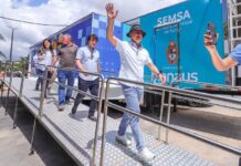 David Almeida entrega nova UBS Móvel e amplia cobertura de saúde em Manaus