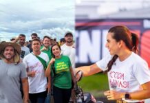 Movimento “Acorda Amazonas” leva apoiadores à Ponta Negra em ato público