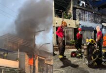 Incêndio atinge casa no bairro da Glória e mobiliza moradores na zona oeste de Manaus