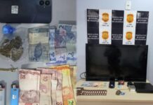 Investigação da PC-AM resulta em prisão e apreensão de drogas em Tefé no Amazonas