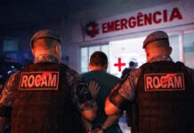 Foragido da Justiça é preso pela Rocam dentro de hospital na zona norte de Manaus