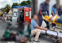 Idoso é atropelado enquanto atravessava faixa de pedestres no bairro da Paz, em Manaus