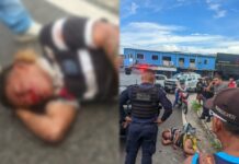 Suspeito de assaltar e ferir passageira em ônibus da linha 026 é linchado por populares em Manaus