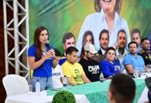 Deputada Débora Menezes participa de agenda do PL em Maués