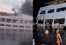 Embarcação colide com pedra no Rio Negro e passageiros são evacuados em meio a momentos de tensão no AM
