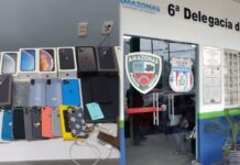 Operação da Polícia Civil desarticula esquema de desvio e revenda de celulares roubados em Manaus