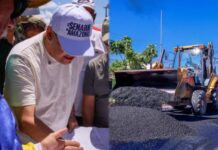 Obras de asfaltamento avançam no Cacau Pirêra com intervenção de Eduardo Braga