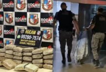 ROCAM apreende 25 tabletes de skunk no bairro Japiim na zona sul de Manaus