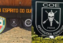 PM e PF interceptam droga vinda da Colômbia em rio do Amazonas