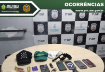 Cinco são presos por suspeita de extorsão no Centro de Manaus