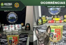 Base Arpão 2 realiza grande apreensão de entorpecentes em Coari