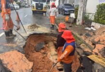 Prefeitura de Manaus recupera rede de drenagem profunda no Centro