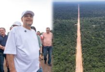 Publicação de aviso de licitação do DNIT para melhoramento da BR-319 marca avanço e reforça articulação de Eduardo Braga