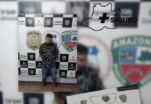 Homem é preso por violência contra mulher e tráfico de drogas em Manicoré no Amazonas